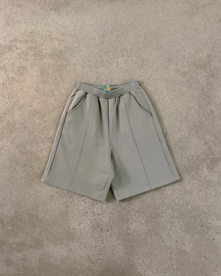 Push Pull Olive Panelled Track Shorts