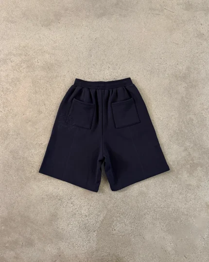 Push Pull Black Panelled Track Shorts