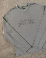 Push Pull Olive Graph Long Sleeve T-Shirt