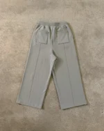 OLIVE PANELLED TRACK PANTS