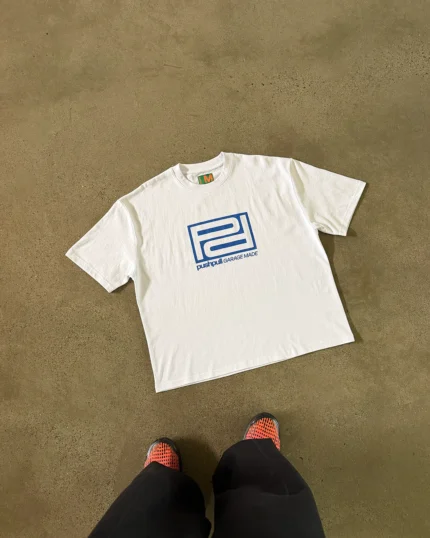 Push Pull Blue Double “P” Tee
