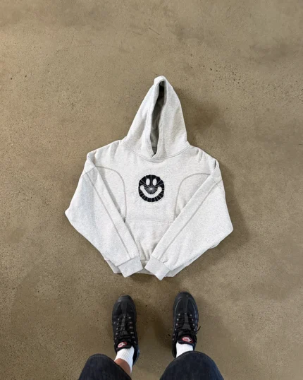 Push Pull Repair Smiley Face Hoodie