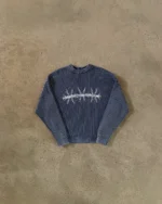 REVERSIBLE BARB WIRE KNIT