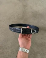 BLACK BARB WIRE BELT