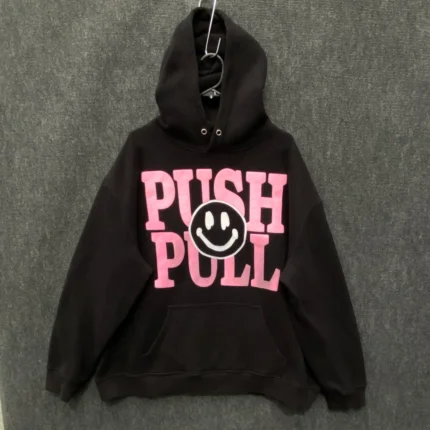 Push Pull L-XL Pullover Hoodie