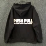 Push Pull L-XL Pullover Hoodie