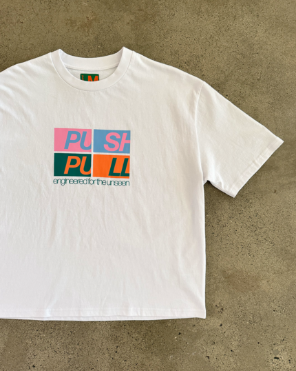 Push Pull Yellow Star T-Shirt