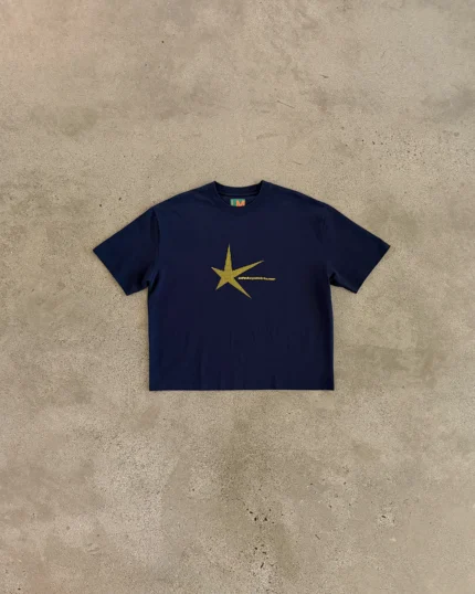Push Pull Yellow Star T-Shirt