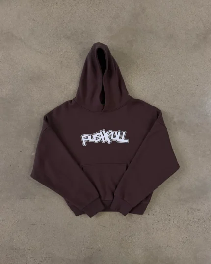 Push Pull Chocolate p Hoodie